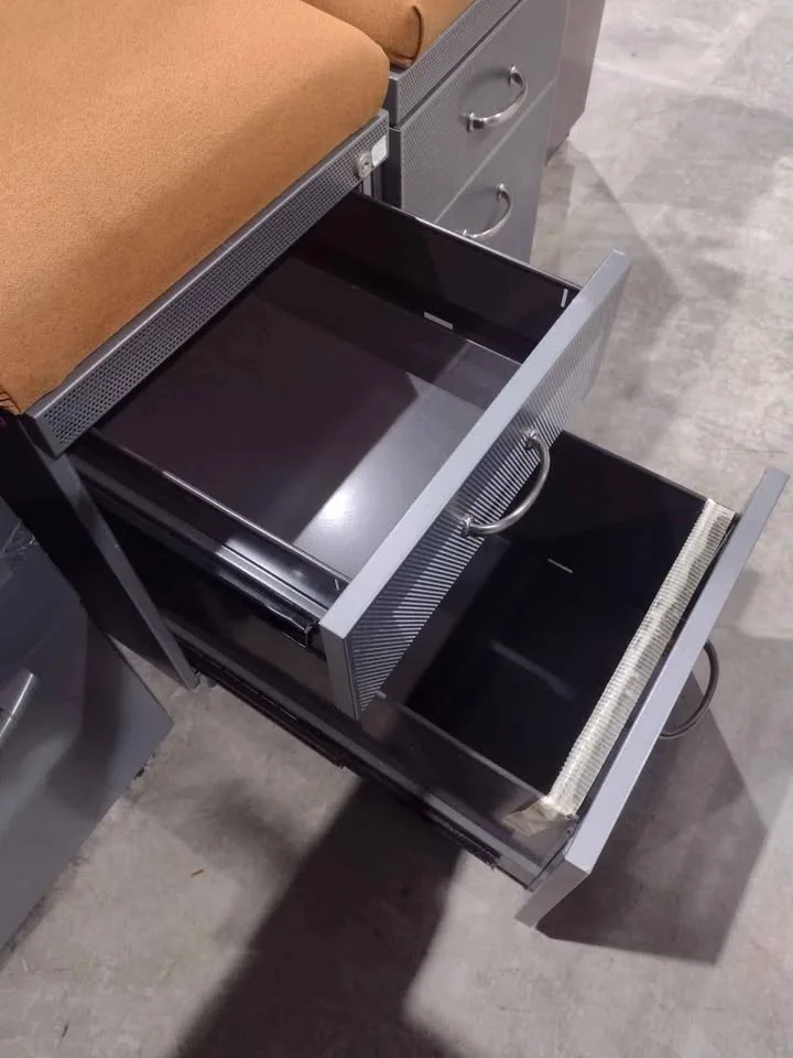 Cushion Topped Pedestal Cabinets - 2 Available image indicator(2)