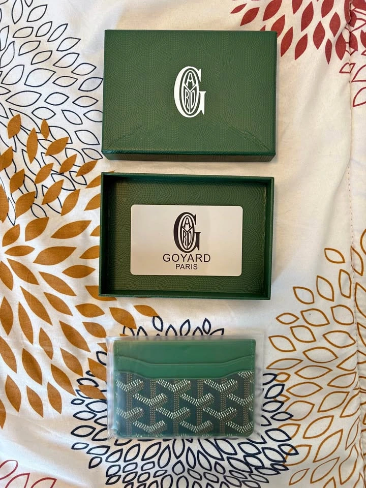 Goyard Green Card Holder
