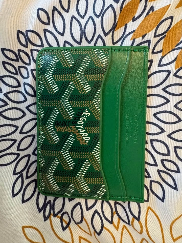 Goyard Green Card Holder - photo 2