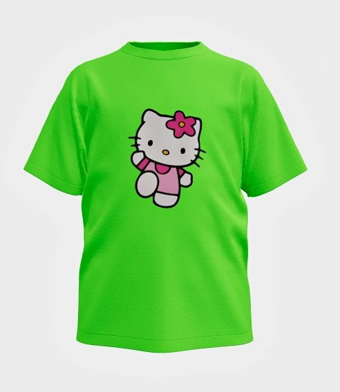 Kids Hello Kitty Double-Sided Tee - Youth Graphic Shirt