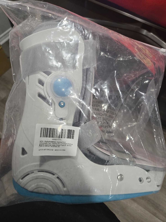 Orthopedic Walking Boot (Inflatable Air Cast) - Size M - Fractur