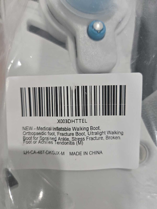 Orthopedic Walking Boot (Inflatable Air Cast) - Size M - Fractur - photo 2