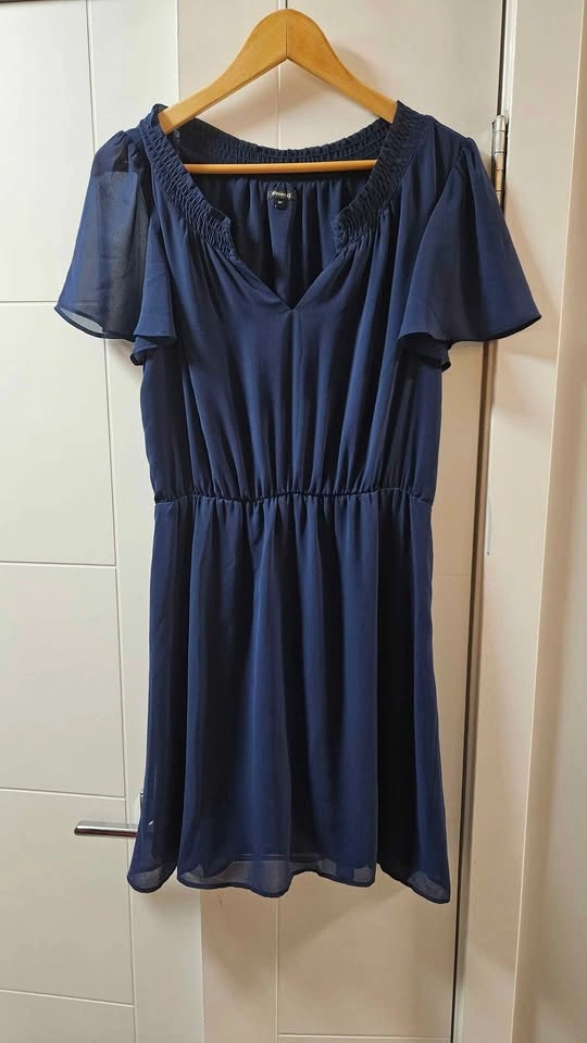 RW&CO Navy Blue V-Neck Dress S/P - photo 3