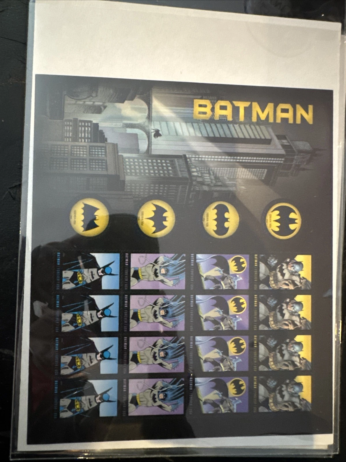 BATMAN 2014 - 75 Years USPS UNUSED Stamps NMNH