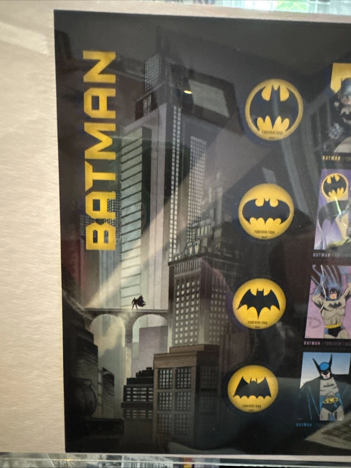 BATMAN 2014 - 75 Years USPS UNUSED Stamps NMNH - photo 2