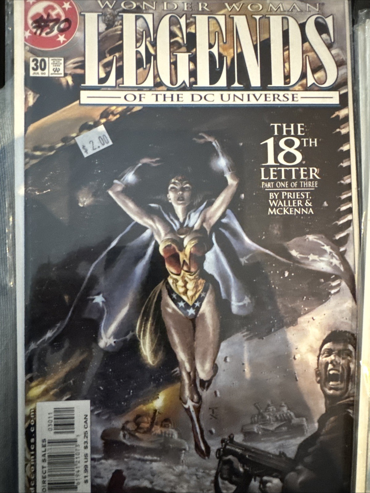 Legends of the DC Universe #30-32 Wonder Woman Arc Comic Lot