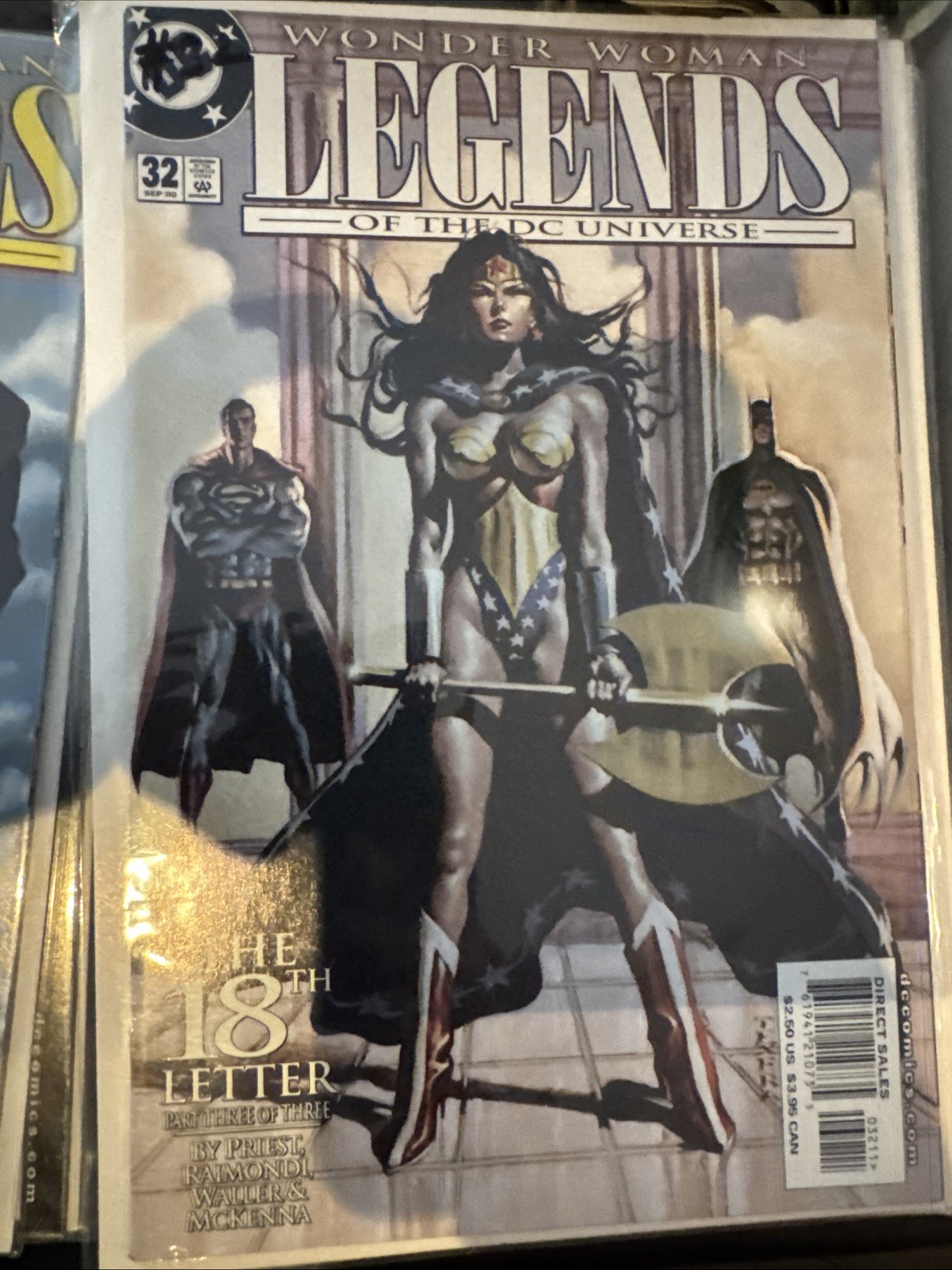 Legends of the DC Universe #30-32 Wonder Woman Arc Comic Lot - photo 3
