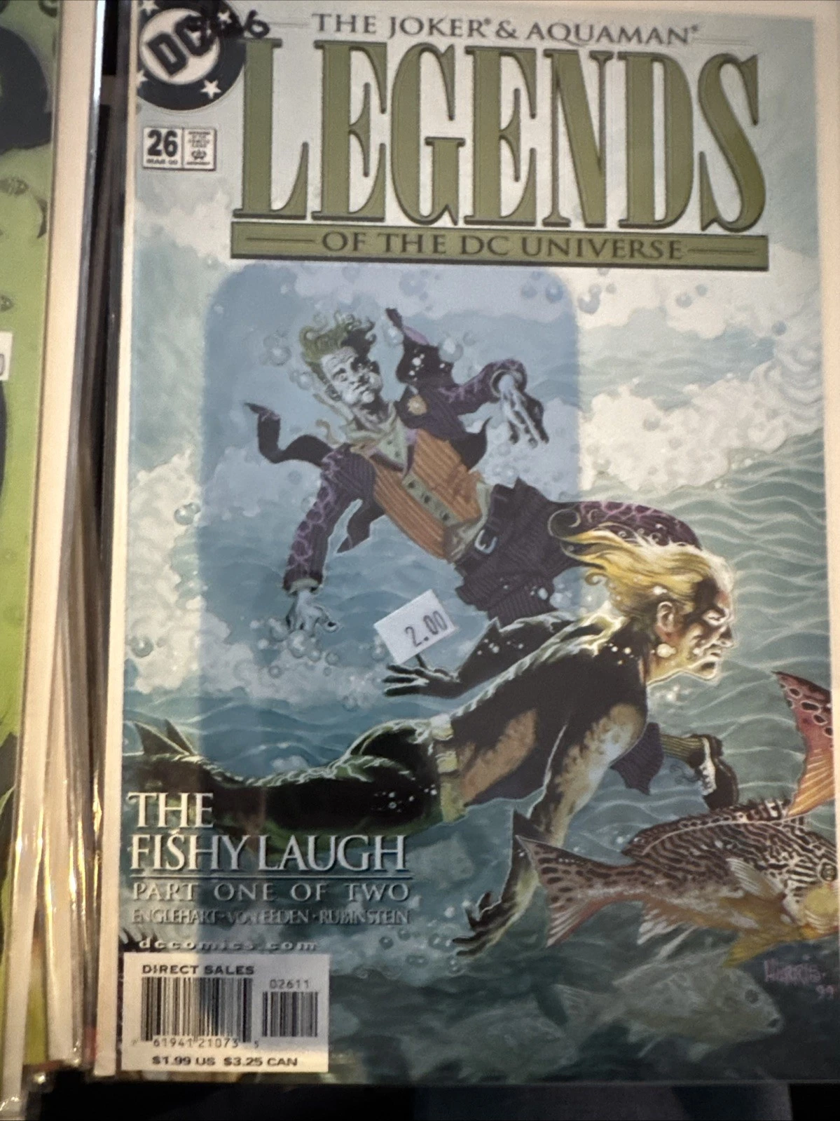 Legends Of the DC Universe #26-27 Joker Aquaman Set