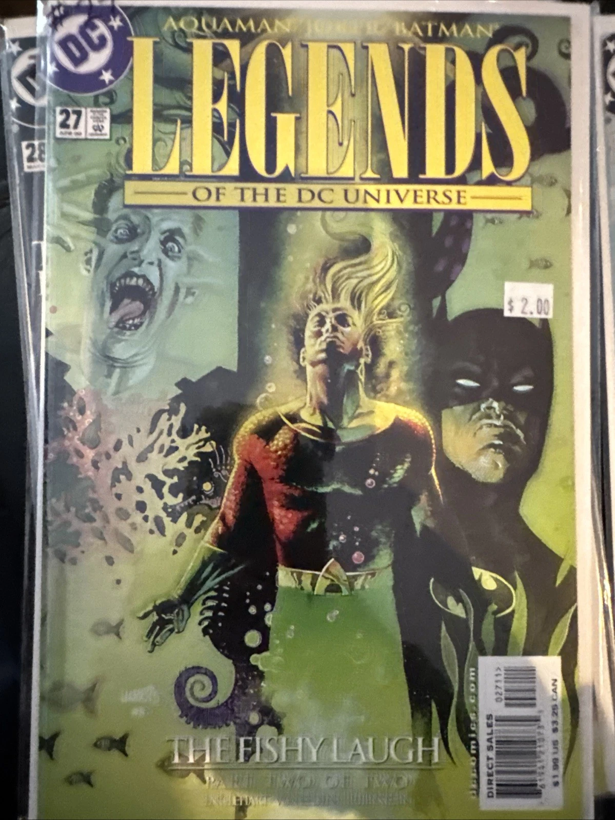 Legends Of the DC Universe #26-27 Joker Aquaman Set - photo 2