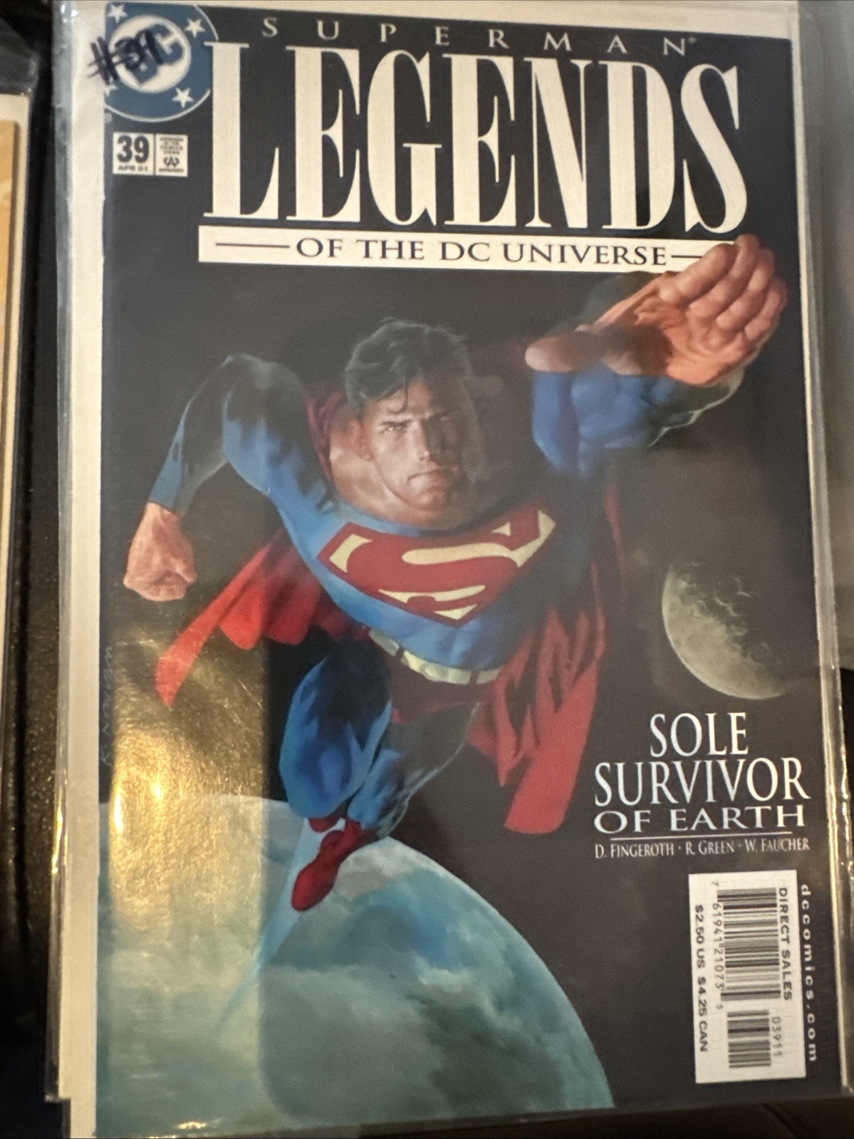 Legends of the DC Universe #39 2001 Superman - Bagged Boarded