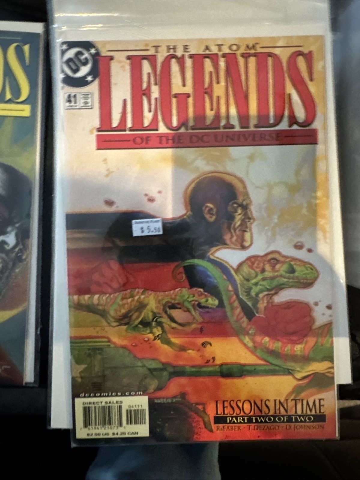 DC Comics Legends of the DC Universe #40, 41 2001 Atom NM or Bet - photo 2