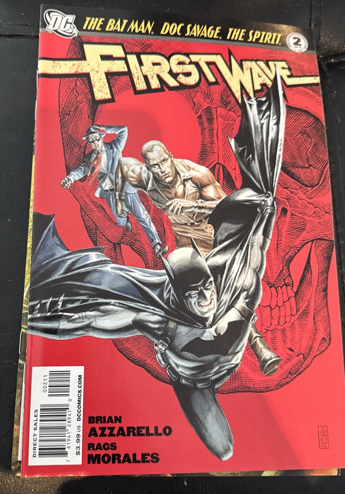 First Wave #1-6 (Rags Morales/Rick Bryant) Mini Series-DC Comic - photo 2