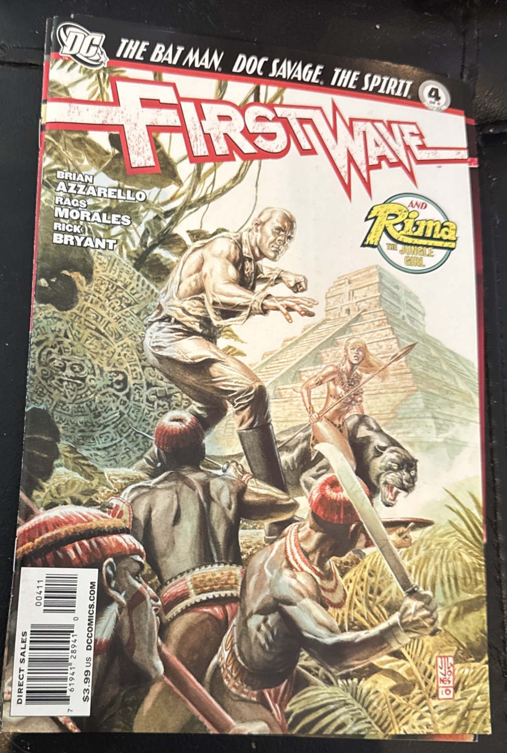 First Wave #1-6 (Rags Morales/Rick Bryant) Mini Series-DC Comic - photo 4