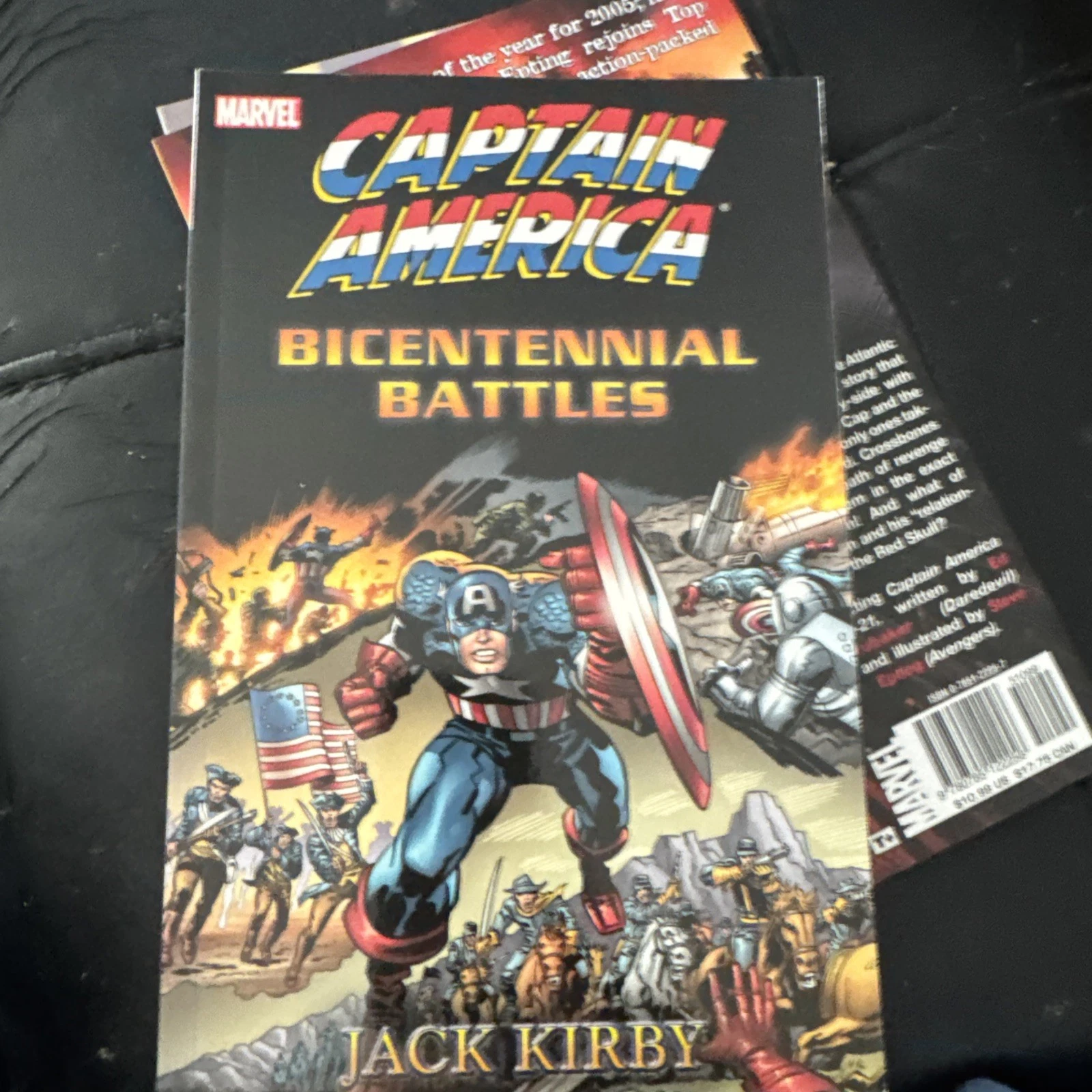 CAPTAIN AMERICA BICENTENNIAL BATTLES MARVEL 2005 SOFTCVR GN TPB