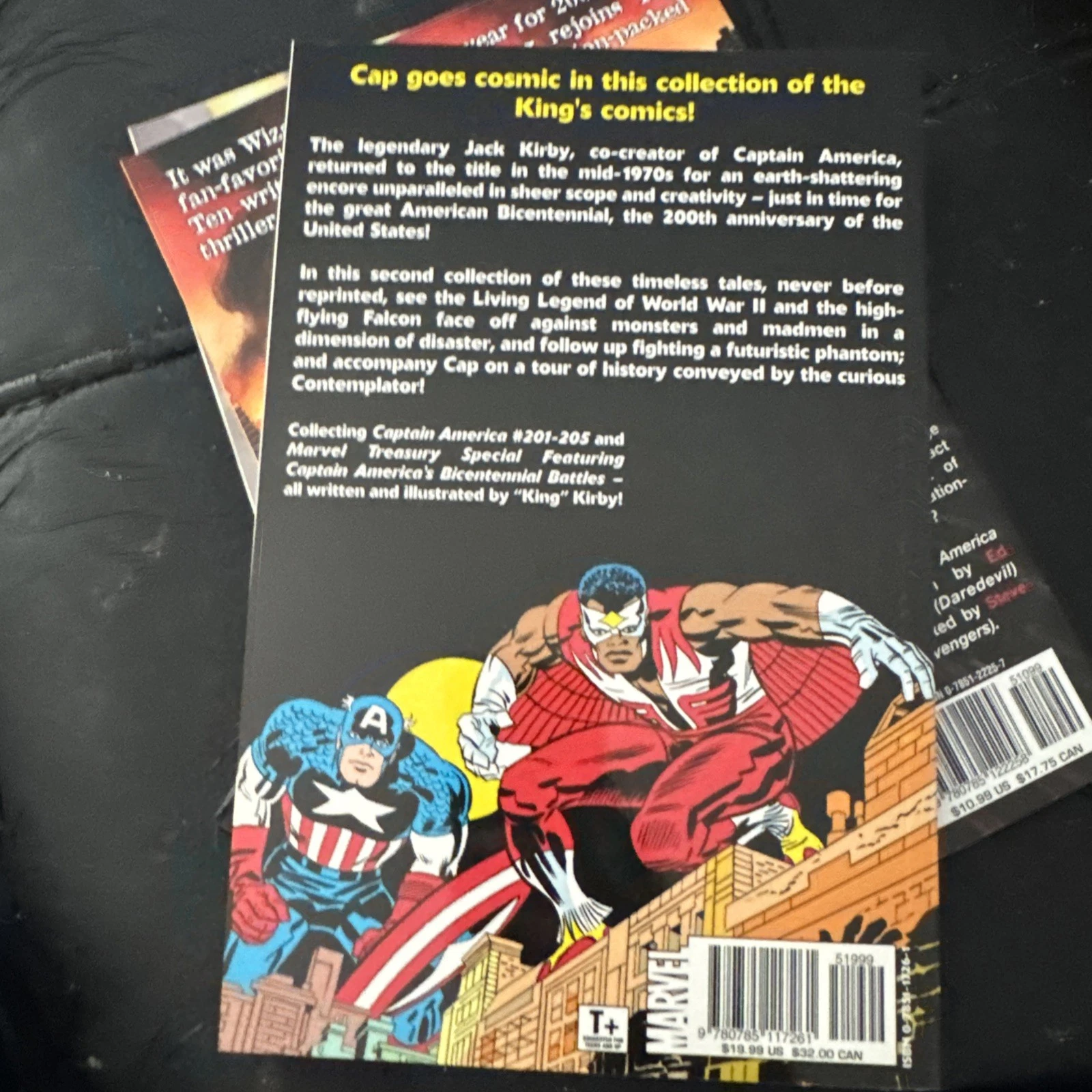 CAPTAIN AMERICA BICENTENNIAL BATTLES MARVEL 2005 SOFTCVR GN TPB - photo 2