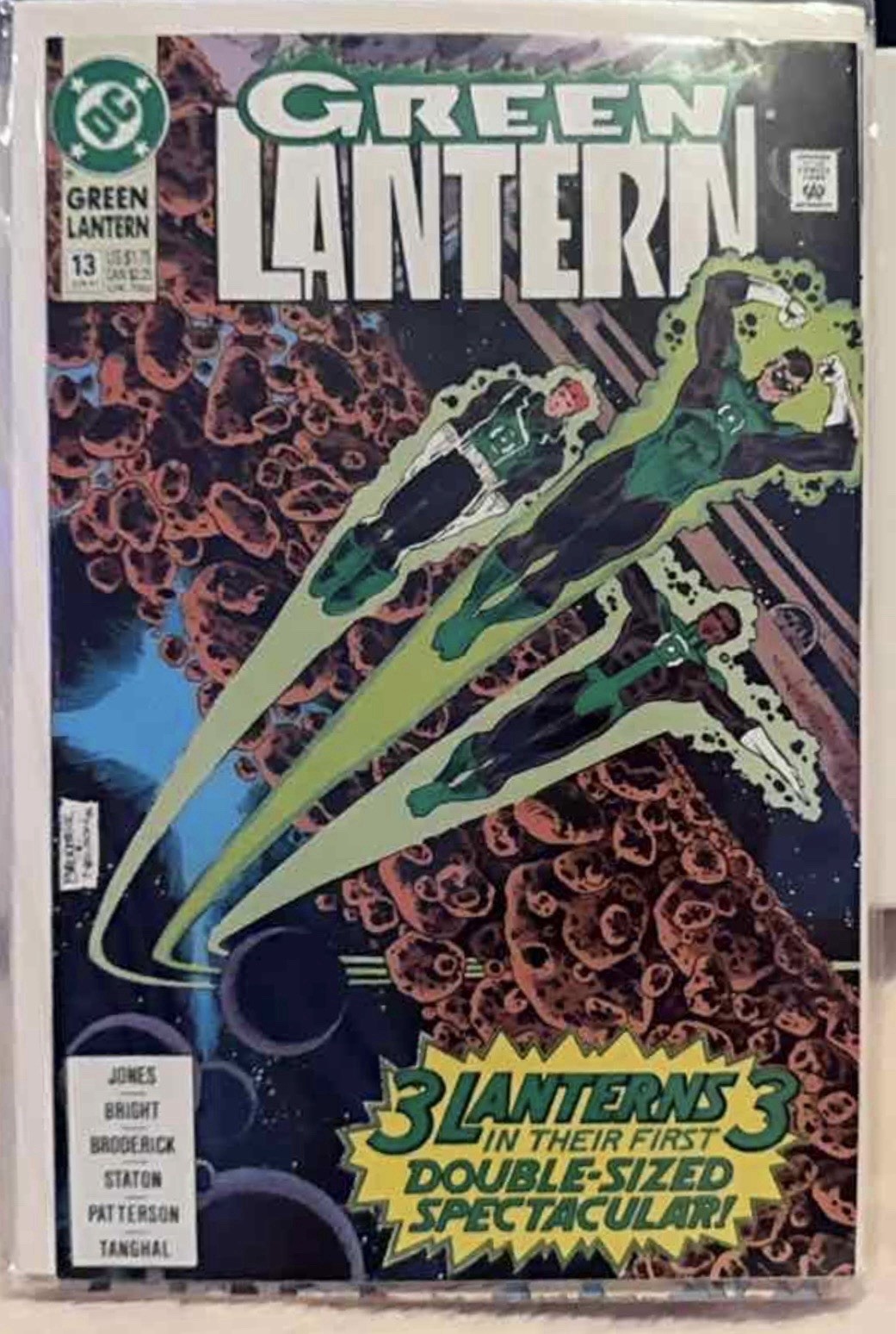 DC Comics GREEN LANTERN #’s 11-15 1990 Boarded/Bagged NM - photo 3