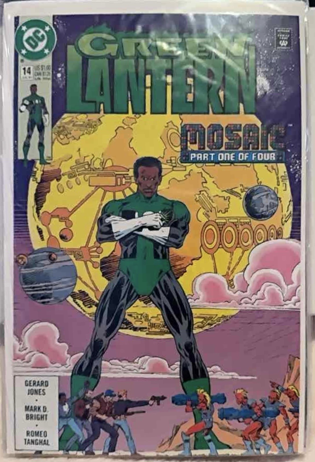 DC Comics GREEN LANTERN #’s 11-15 1990 Boarded/Bagged NM - photo 4