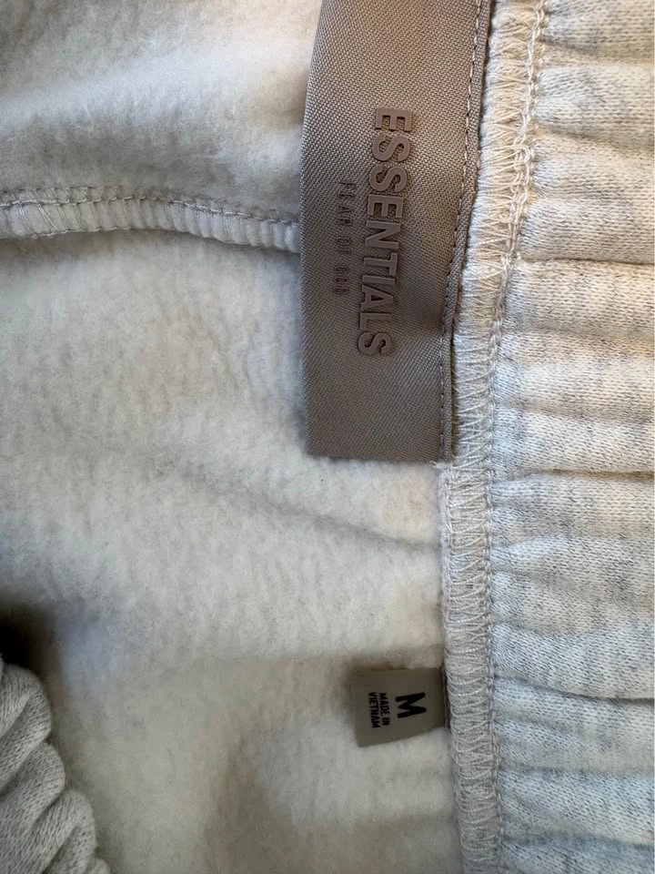 New Essentials Fear of God Grey Sweat Shorts - photo 5