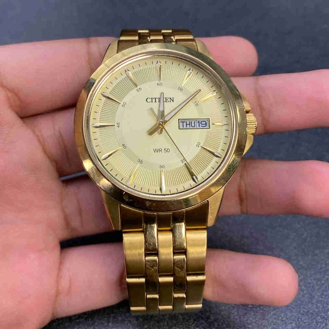 Gold Citizen Watch