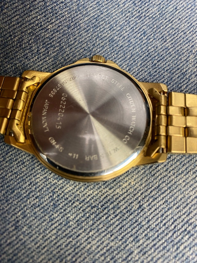 Gold Citizen Watch - photo 3