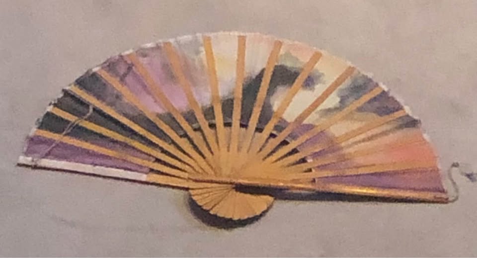 Asian Scenic Fan Wall Design - photo 2