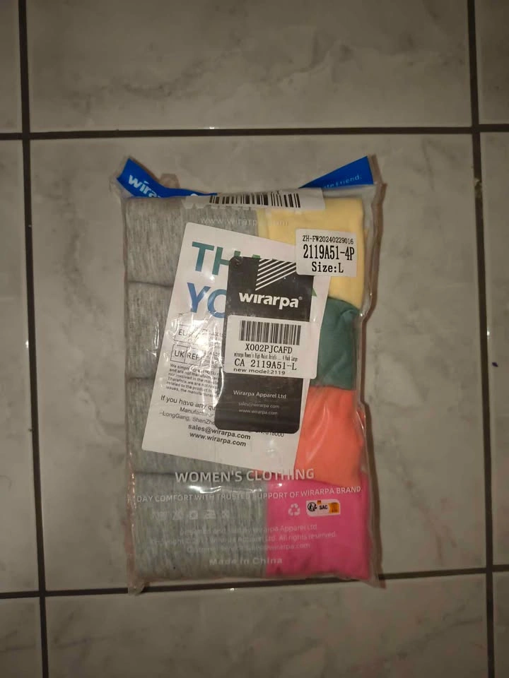 WIRARPA Cotton Panties 4 Pack - photo 4
