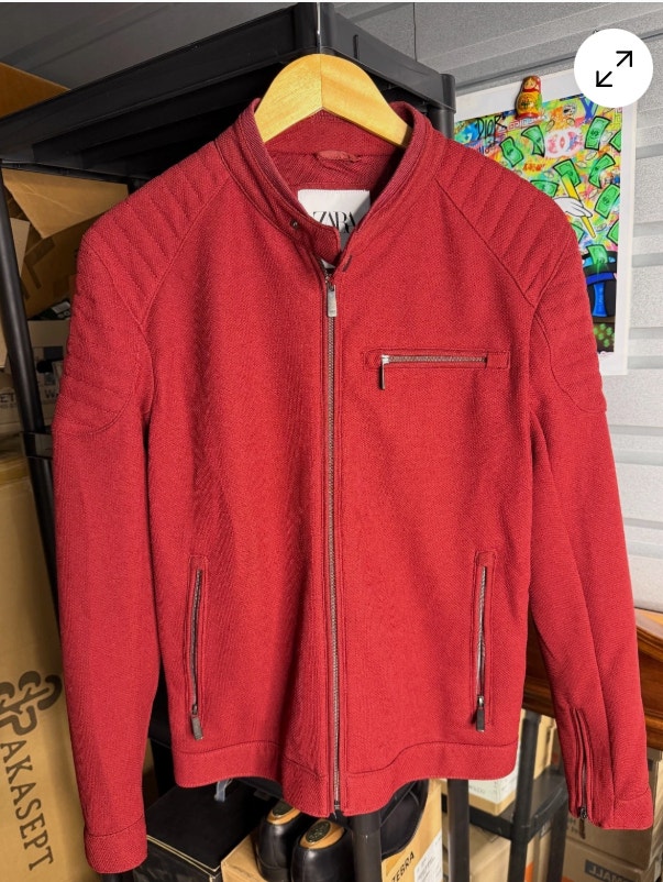 Zara Bomber Jacket - Unisex - Size LARGE - gently worn