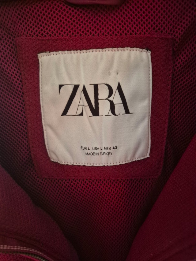 Zara Bomber Jacket - Unisex - Size LARGE - gently worn - photo 2