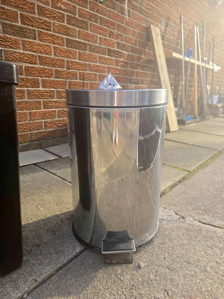 Pedal Trash Cans / Garbage Bins Set (Kitchen or Bathroom) 🌱 - photo 2