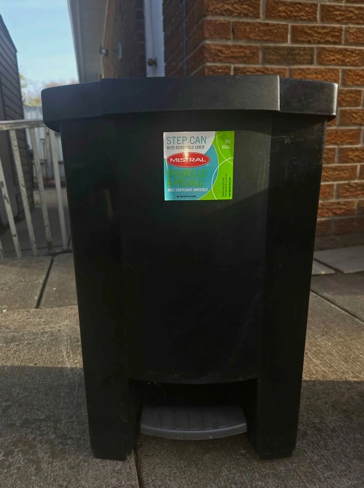 Pedal Trash Cans / Garbage Bins Set (Kitchen or Bathroom) 🌱 - photo 3