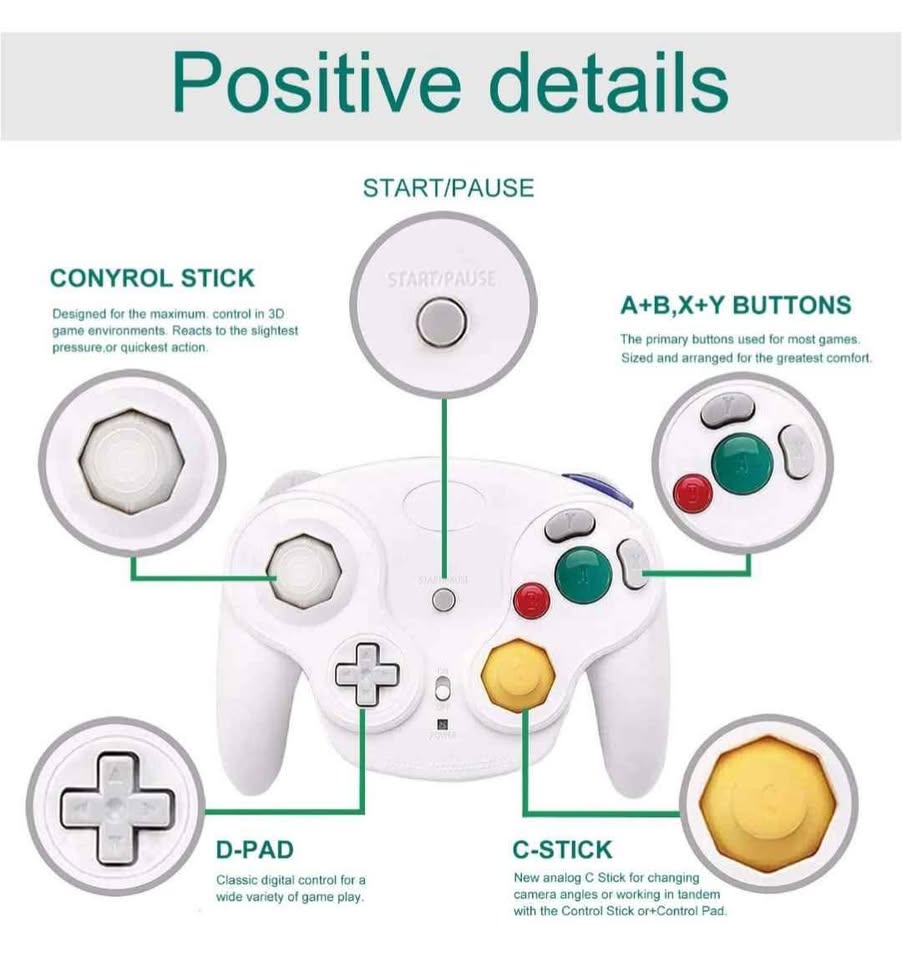 Wireless Game Controllers, | Joystick for Nintendo - photo 3