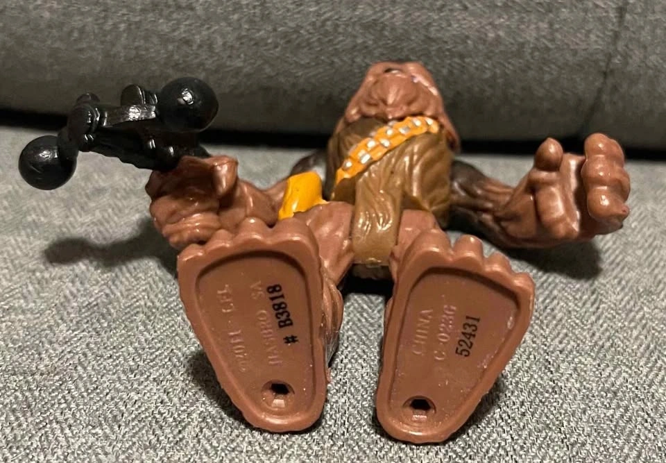 Star Wars Galactic Heroes Chewbacca Mini Figure 2004 - photo 5
