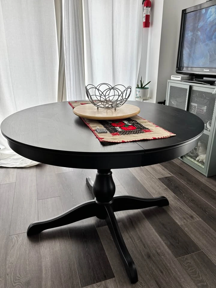Like New Ikea INGATORP Expandable Dining Table + Assembly Help I - photo 3