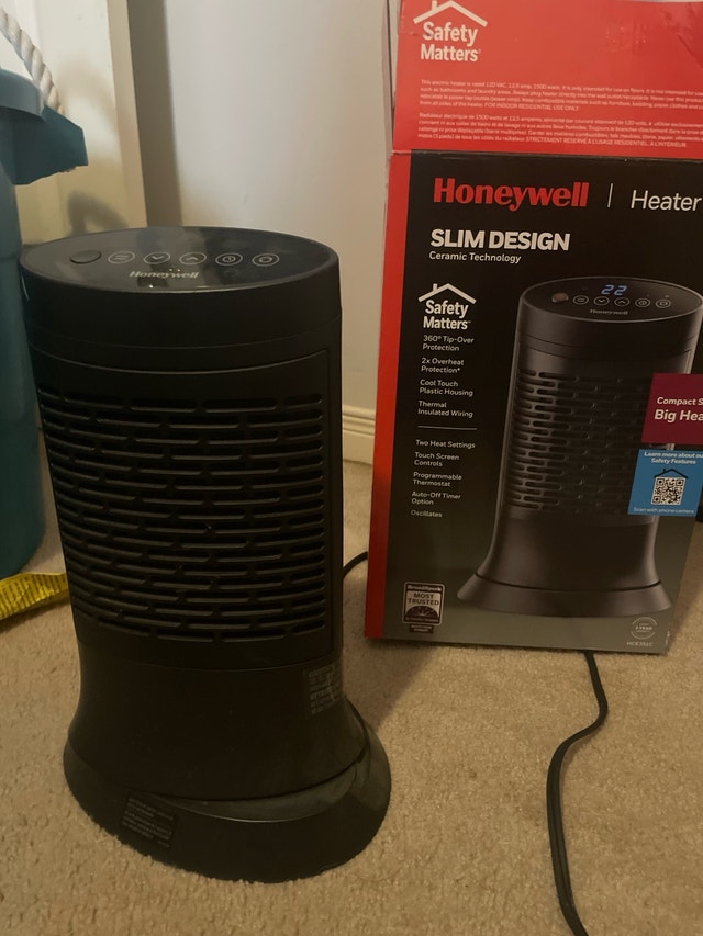 Honeywell Heater - slim design