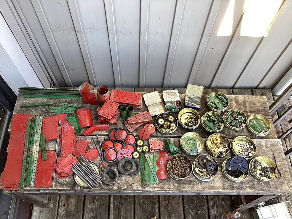 Vintage Metal Meccano Collection