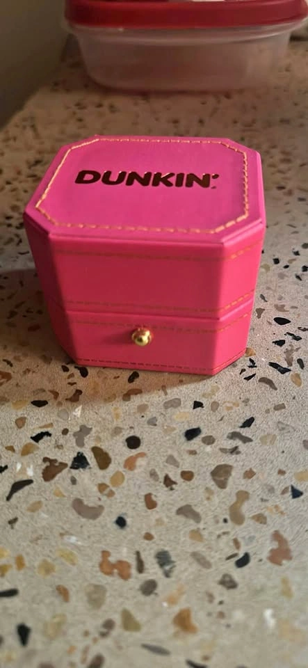 Dunkin' Pink Jewelry Box