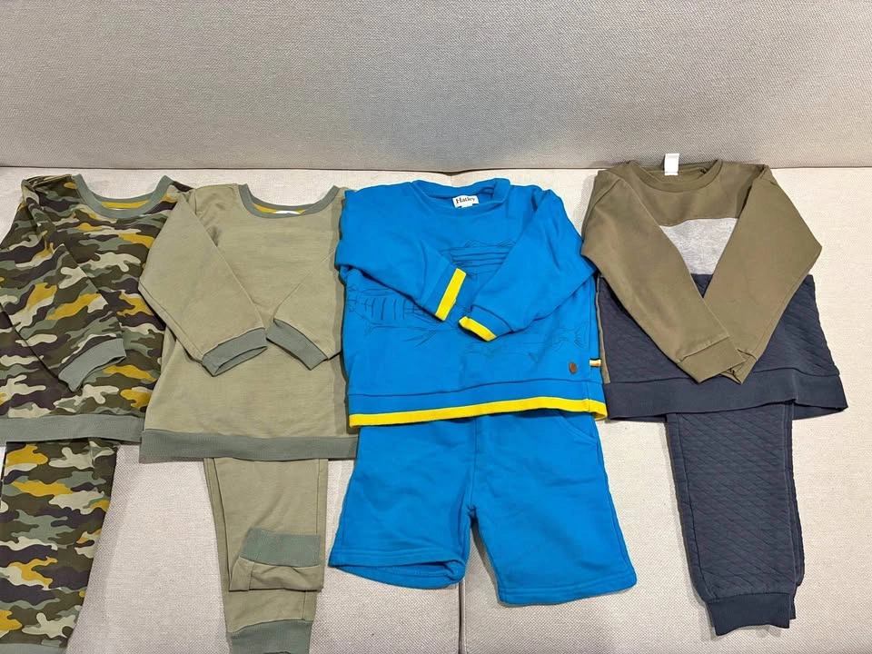 Kids Clothes Bundle - 4 Outfits (Hatley, Petit Lam, Tommy Bahama