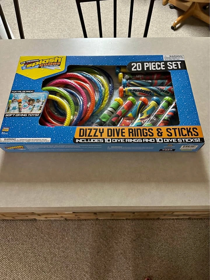 Swim Dive Rings and Sticks
