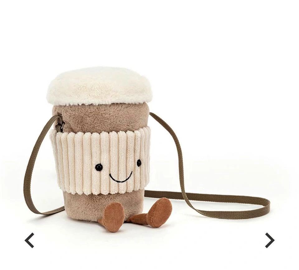 Jellycat Amuseables Coffee-To-Go Bag