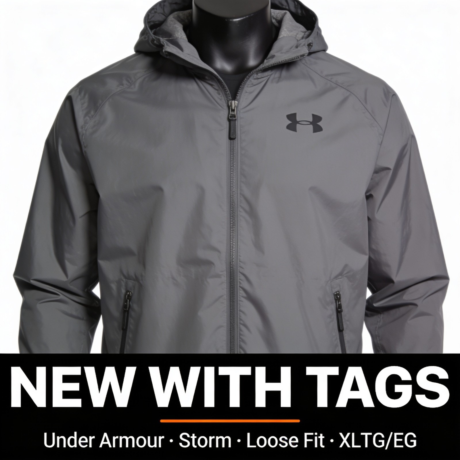 Under Armour Men's Storm Water-Repellent Jacket - Gray XL