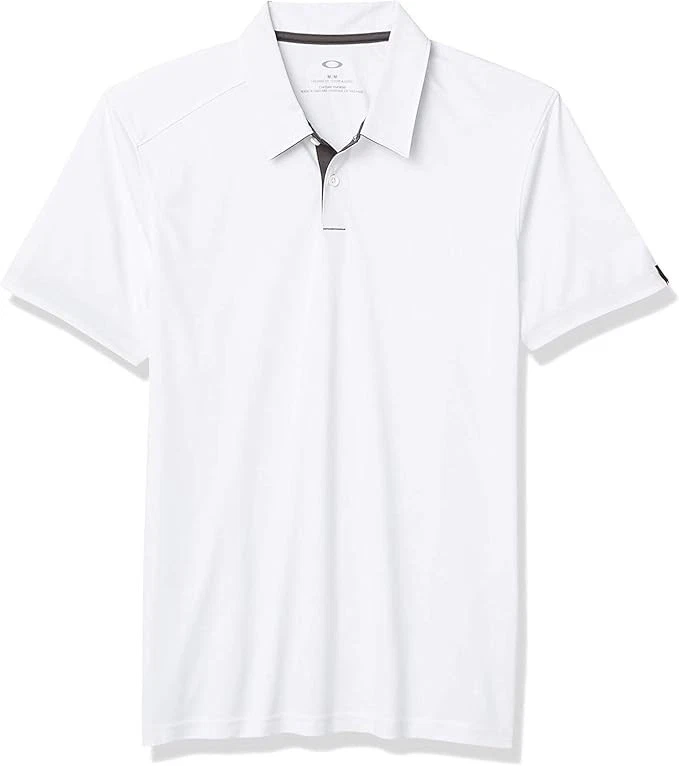 OAKLEY Golf Polo Shirt Mens Large White Performance O-Hydrolix - photo 2