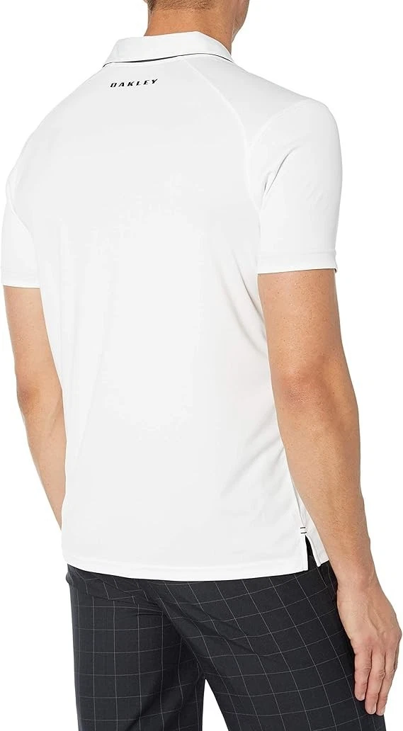 OAKLEY Golf Polo Shirt Mens Large White Performance O-Hydrolix - photo 3