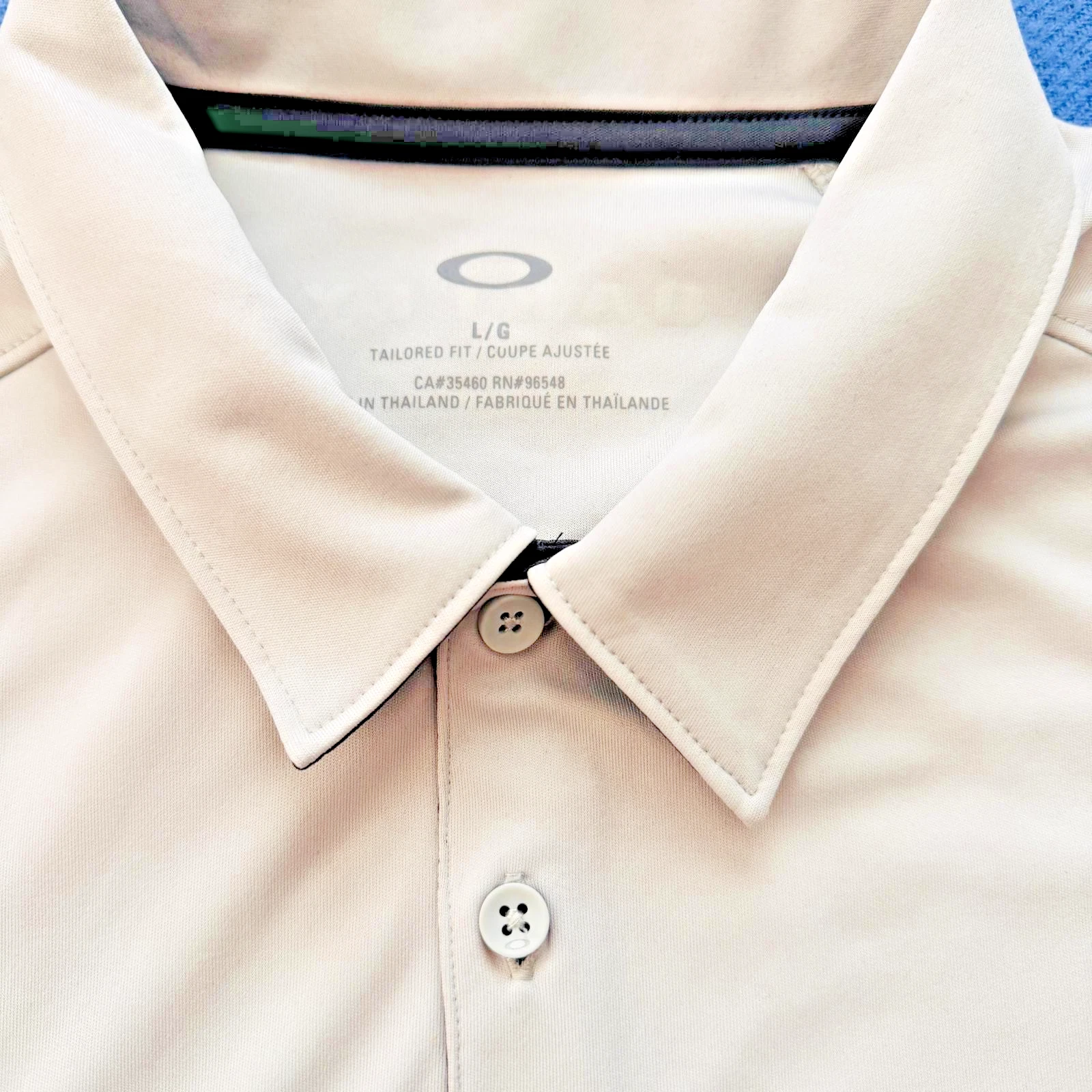 OAKLEY Golf Polo Shirt Mens Large White Performance O-Hydrolix - photo 4