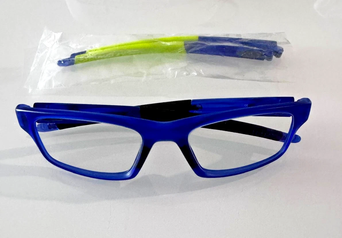 Oakley Crosslink XS Youth Eyeglasses OY8002-04 Blue/Yellow 49-14