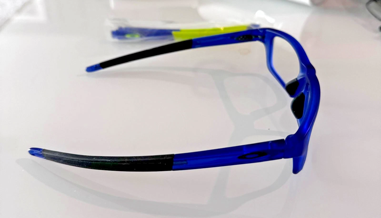 Oakley Crosslink XS Youth Eyeglasses OY8002-04 Blue/Yellow 49-14 - photo 4