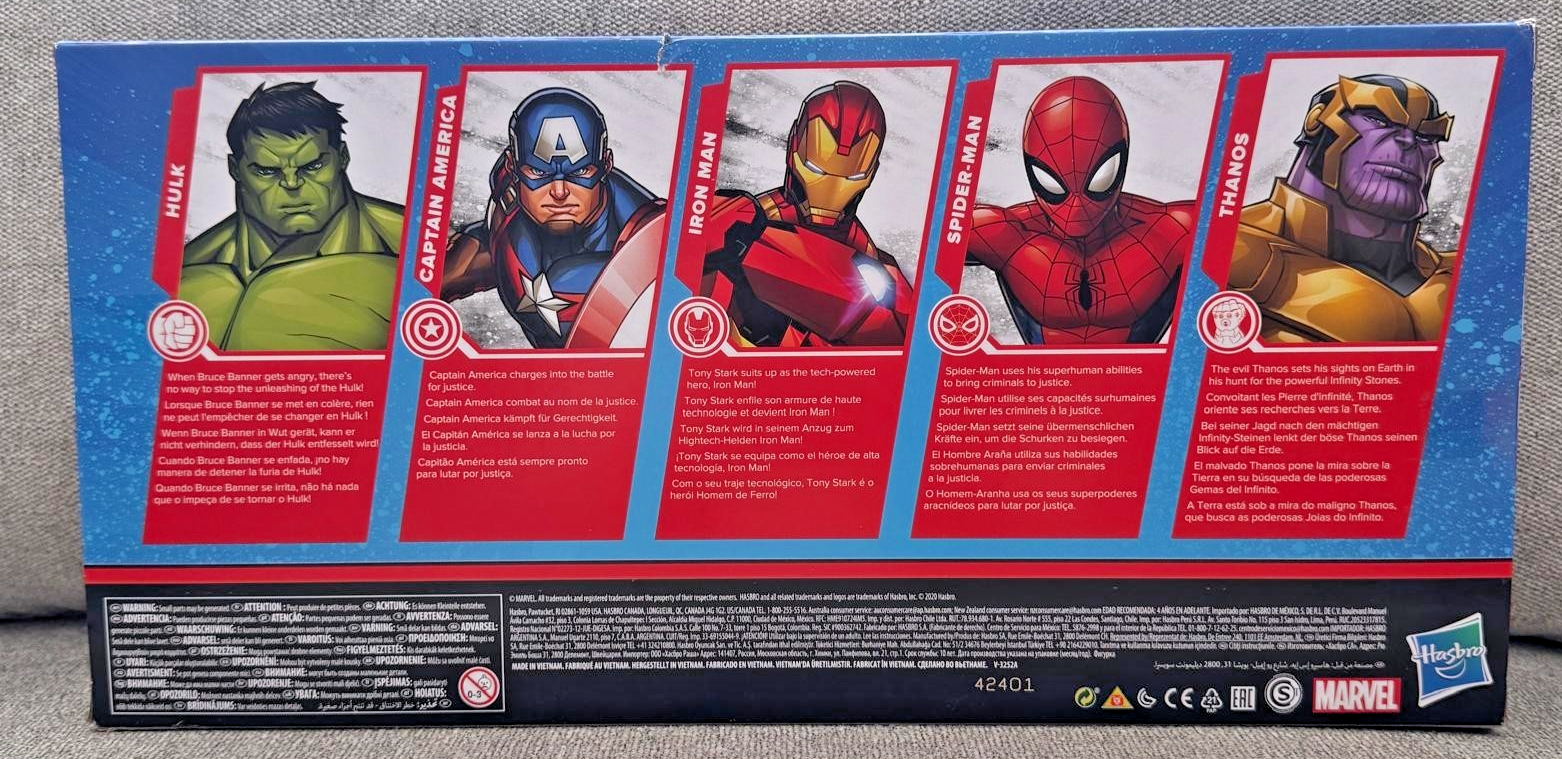 Marvel Avengers 6" Action Figures 5-Pack - photo 4