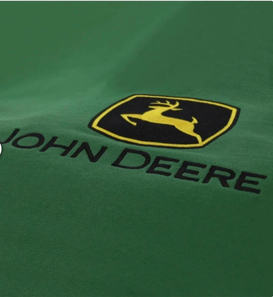 John Deere Men's Fleece Embroidered Hoodie - New - photo 4