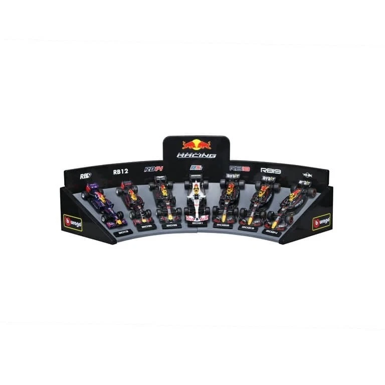 Bburago Oracle Red Bull Racing F1 1:43 Diecast 6 Cars Set - photo 2