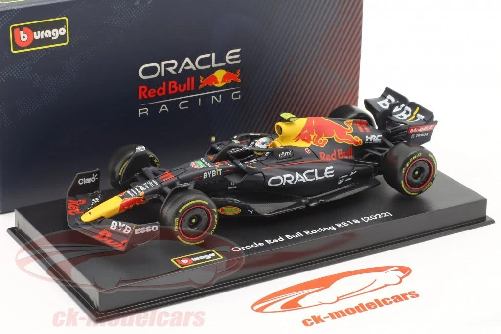 Bburago Oracle Red Bull Racing F1 1:43 Diecast 6 Cars Set - photo 3