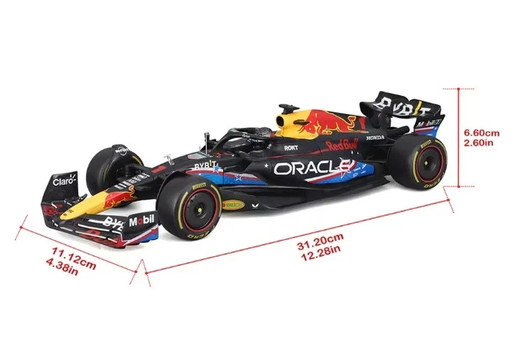 Bburago 1:18 Ferrari SF-23 / Red Bull RB19 F1 Diecast Car NEW - photo 2